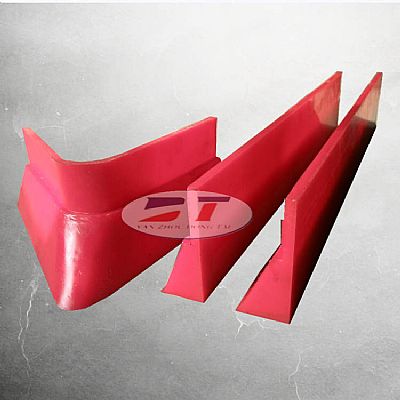 輸煤皮帶耐磨刮板 犁煤器高分子二道犁刀 高分子導(dǎo)向板